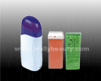Depilatory wax heater