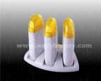 Depilatory wax heater