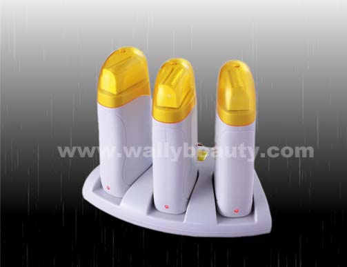 Depilatory wax heater