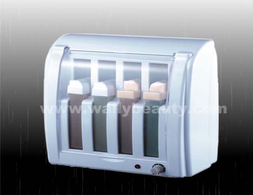 Depilatory wax heater
