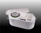 Depilatory wax heater