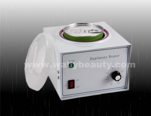 Depilatory wax heater