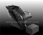Wash unit with back massage