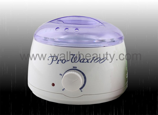 Depilatory hair removal wax heater