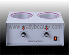 Double pots depilatory wax heater