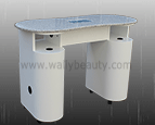 Marble top manicure table nail bar wholesale