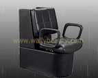 Salon hair dryer chair